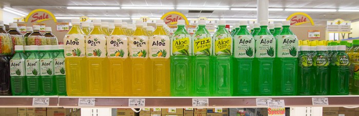 aloe vera drinks