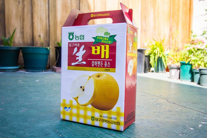 crushed pear drink - 1